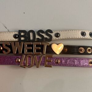 Bundle of three Y2K retro bracelets